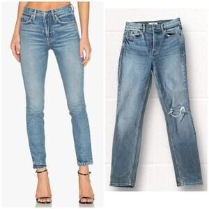 GRLFRND Karolina high waist skinny jeans, size 25